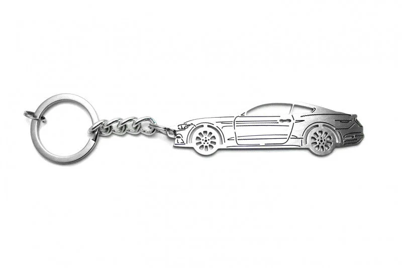 Car Keychain for Ford Mustang VI (type STEEL) - Image 4