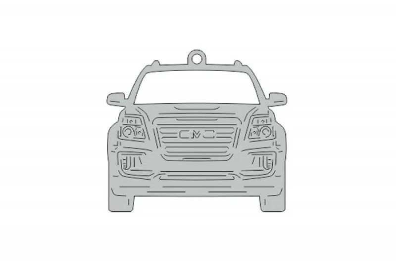 Car Keychain for GMC Terrain I (type FRONT)