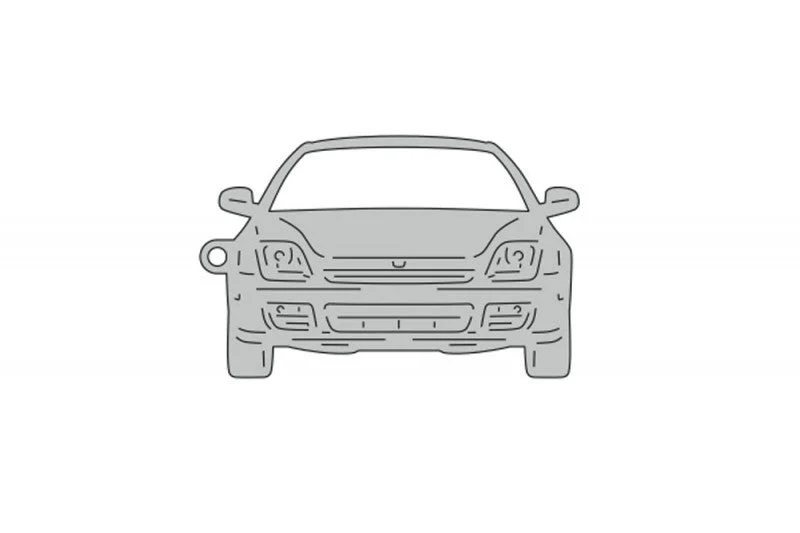 Car Keychain for Honda Prelude V 1996-2001(type Front)