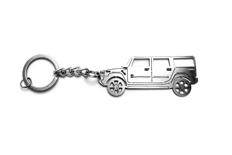 Car Keychain for Hummer H2 (type STEEL) - Image 4