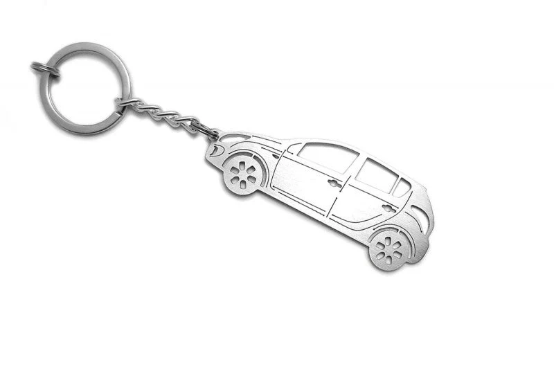 Car Keychain for Hyundai i20 I (type STEEL) - Image 3
