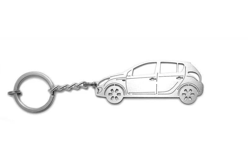 Car Keychain for Hyundai i20 I (type STEEL) - Image 4