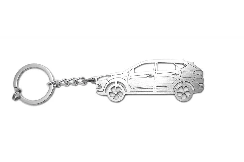 Car Keychain for Hyundai Tucson II (type STEEL) - Image 3
