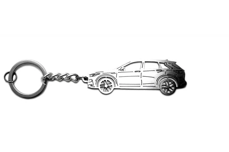 Car Keychain for Infiniti QX50 II (type STEEL) - Image 3