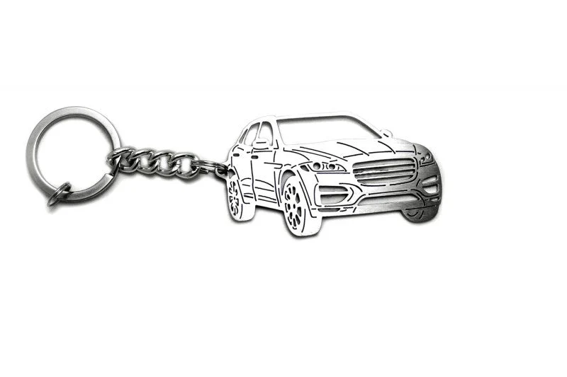 Car Keychain for Jaguar F-Pace (type 3D) - Image 3