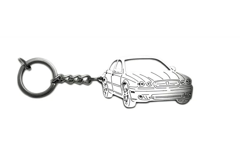Car Keychain for Jaguar X-Type (type 3D) - Image 2