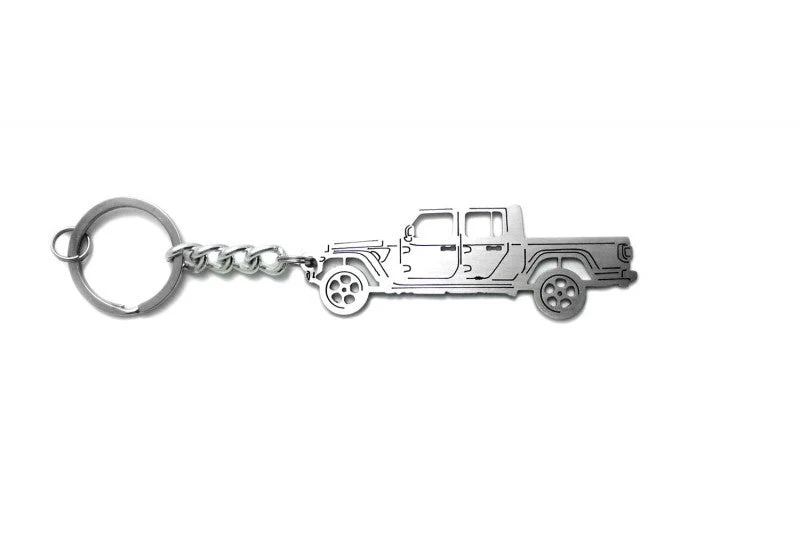 Car Keychain for Jeep Gladiator (JT) (type STEEL) - Image 5