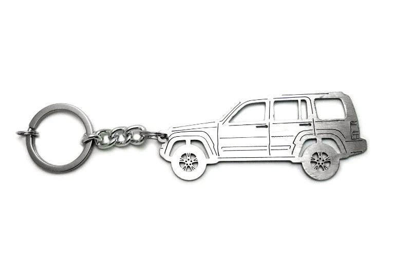 Car Keychain for Jeep Liberty (type STEEL) - Image 4