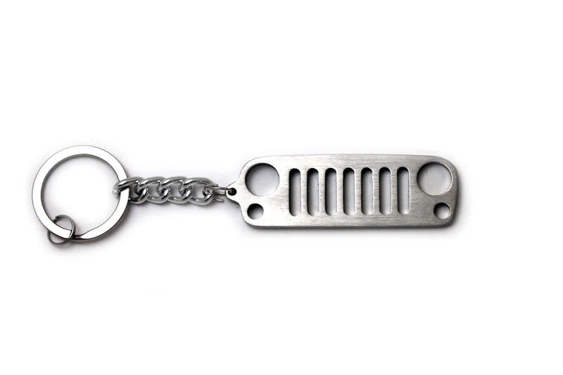 Car Keychain for Jeep Wrangler JK (type GRILL) - Image 4