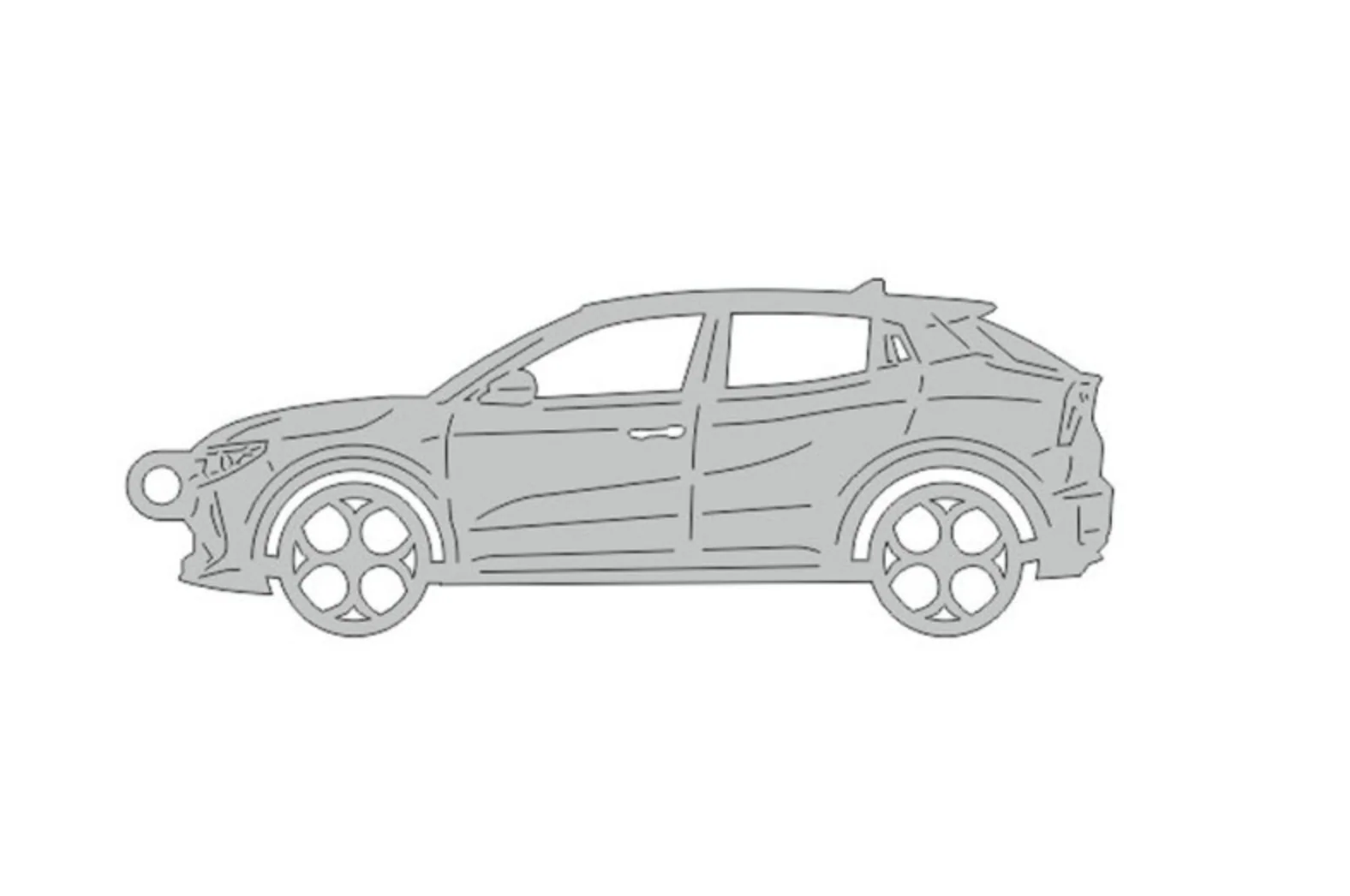 Car Keychain for Junior 2024+ (type STEEL)
