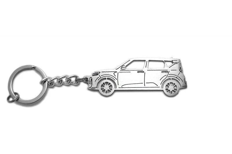 Car Keychain for KIA Soul III (type STEEL) - Image 4
