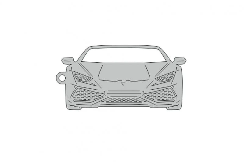 Car Keychain for Lamborghini Huracan (type FRONT)