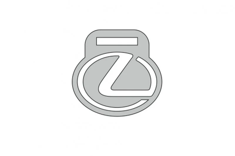 Car Keychain for Lexus with Lexus logo (type MIXT)