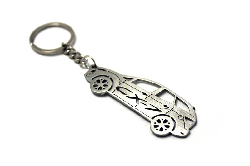 Car Keychain for Mazda CX-7 (type STEEL)