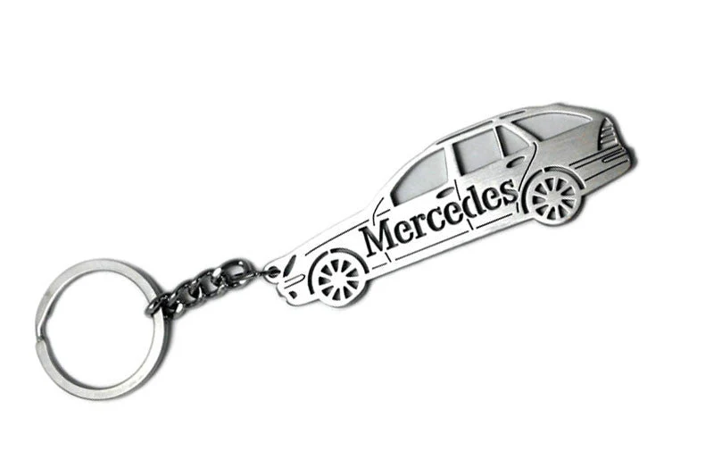 Car Keychain for Mercedes C-Class W203 Universal (type STEEL) - Image 3
