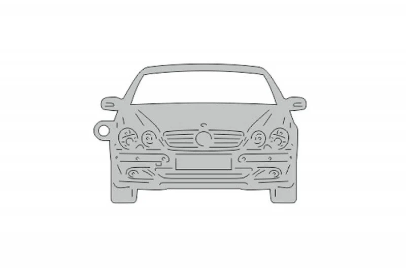 Car Keychain for Mercedes CL-Class C215 (type FRONT)