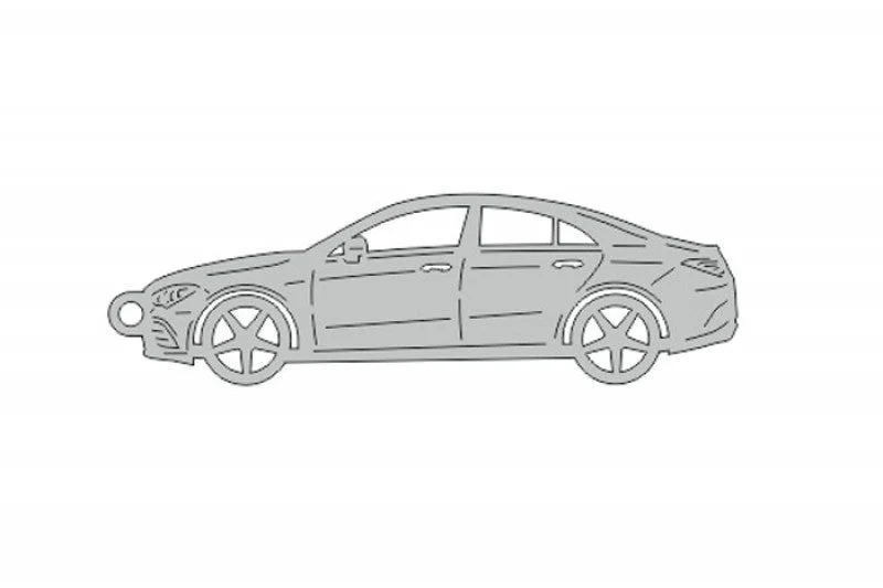 Car Keychain for Mercedes CLA-Class II W118 (type STEEL)