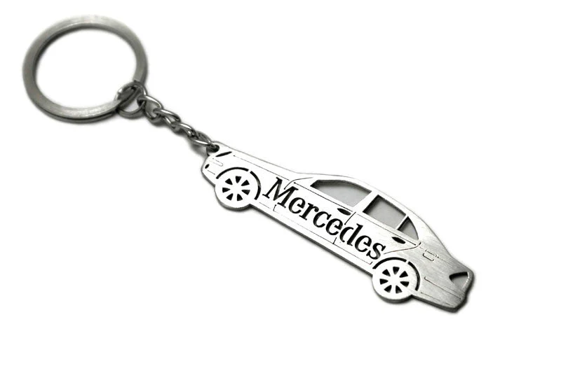 Car Keychain for Mercedes E-Class W211 (type STEEL)