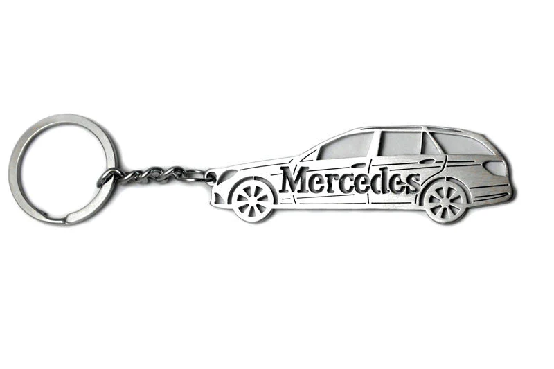 Car Keychain for Mercedes E-Class W212 Universal (type STEEL) - Image 2