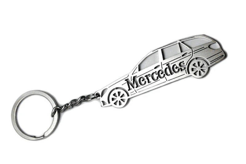 Car Keychain for Mercedes E-Class W212 Universal (type STEEL) - Image 3