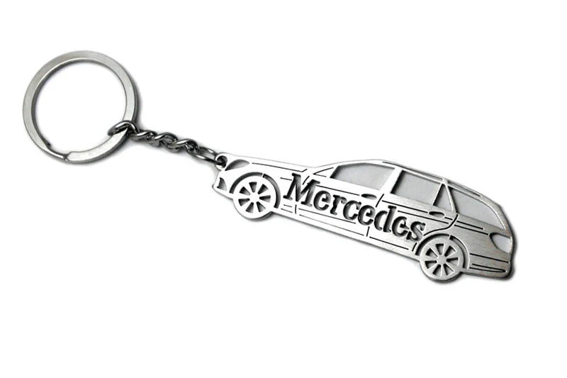 Car Keychain for Mercedes E-Class W212 Universal (type STEEL) - Image 4