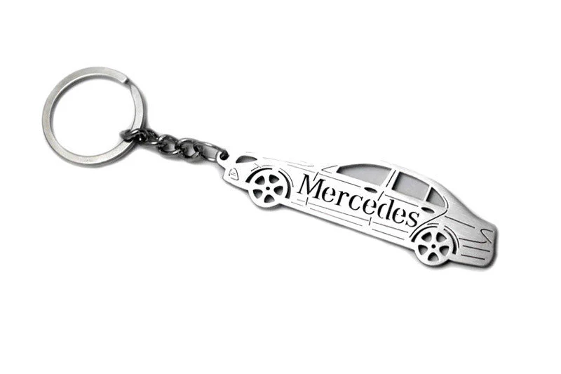 Car Keychain for Mercedes E-Class W213 (type STEEL) - Image 2