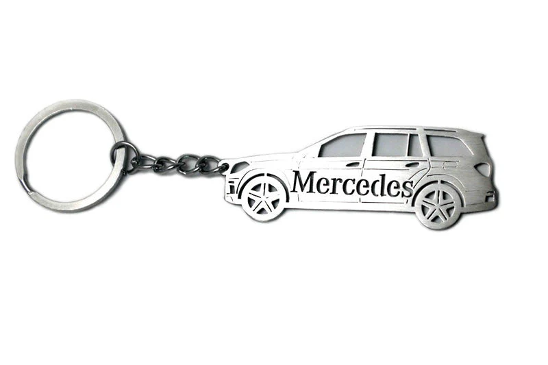 Car Keychain for Mercedes GLB-Class X247 (type STEEL) - Image 2