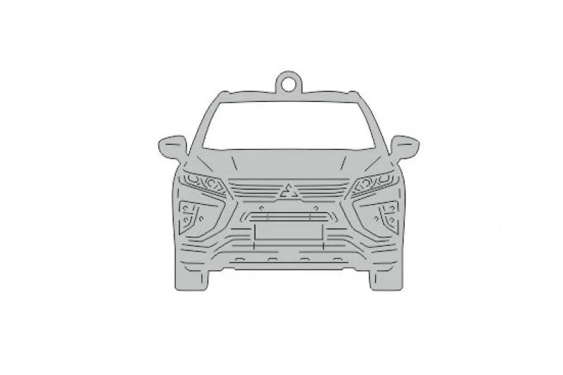 Car Keychain for Mitsubishi Eclipse Cross (type FRONT)