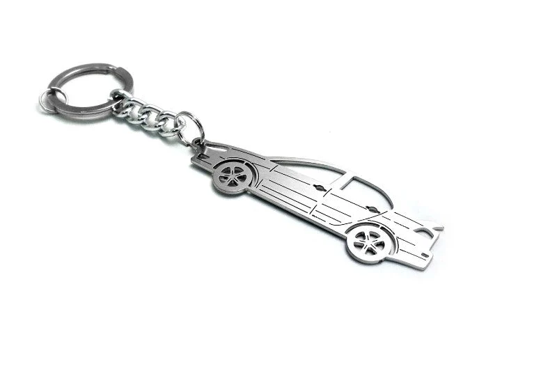 Car Keychain for Mitsubishi Lancer X 4D (type STEEL)