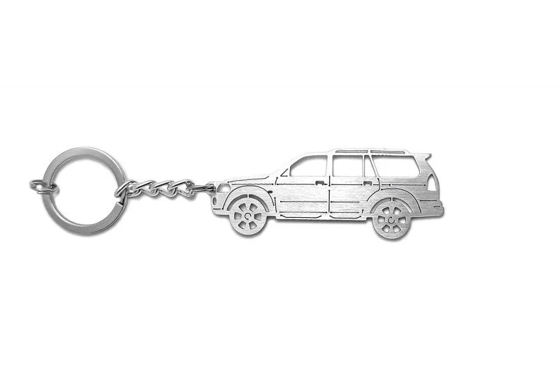 Car Keychain for Mitsubishi Pajero Sport I (type STEEL) - Image 3