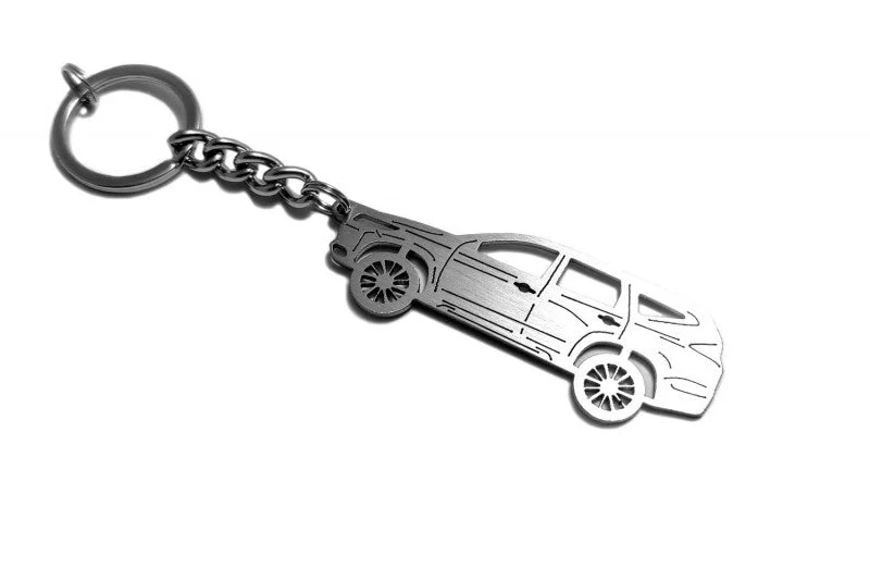 Car Keychain for Mitsubishi Pajero Sport III (type STEEL)