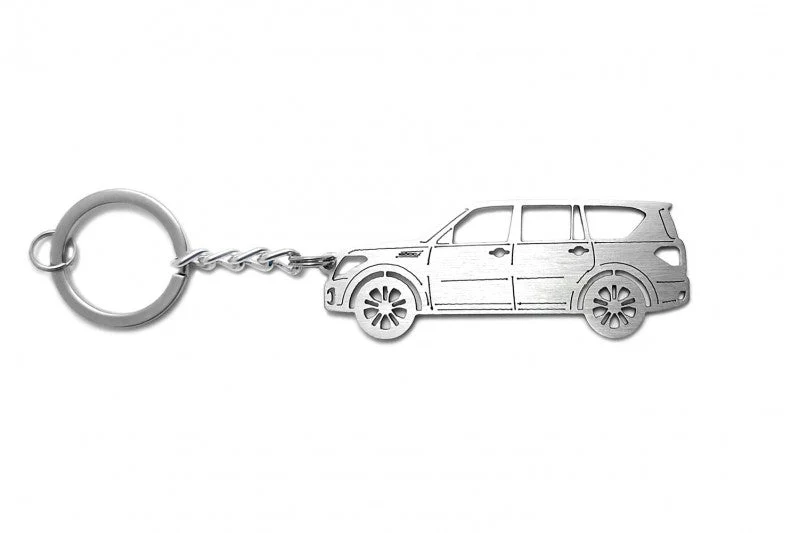 Car Keychain for Nissan Patrol Y62 (type STEEL) - Image 3