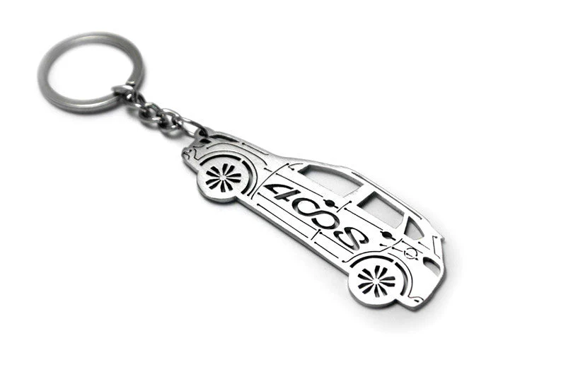 Car Keychain for Peugeot 4008 (type STEEL)