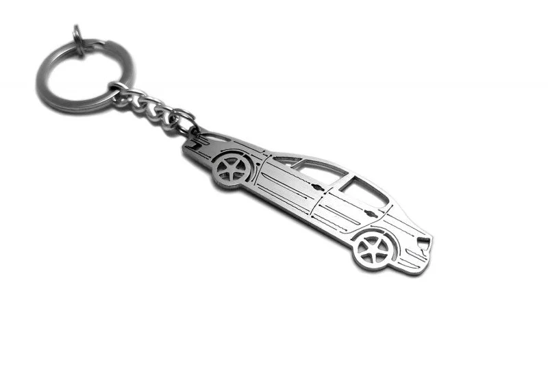Car Keychain for Peugeot 407 (type STEEL)
