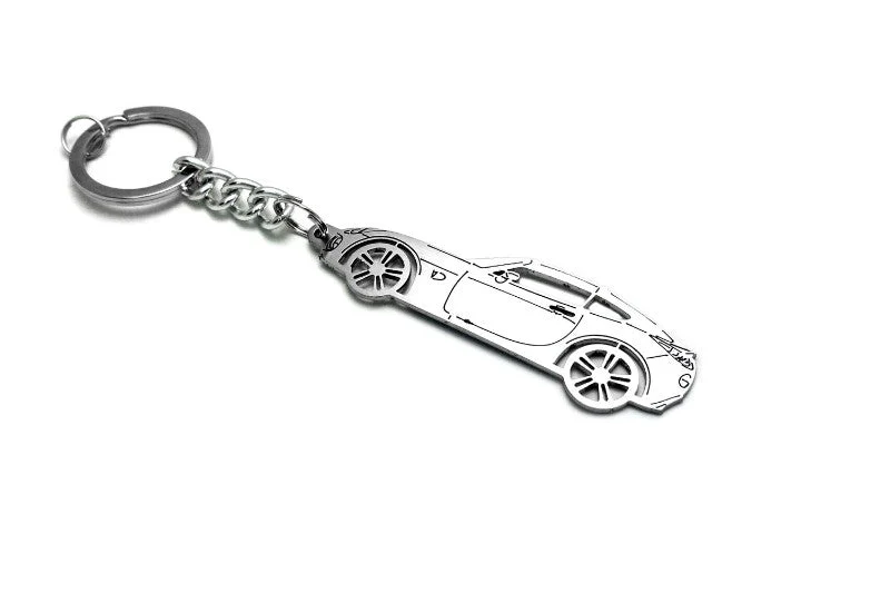 Car Keychain for Pontiac Solstice (type STEEL)