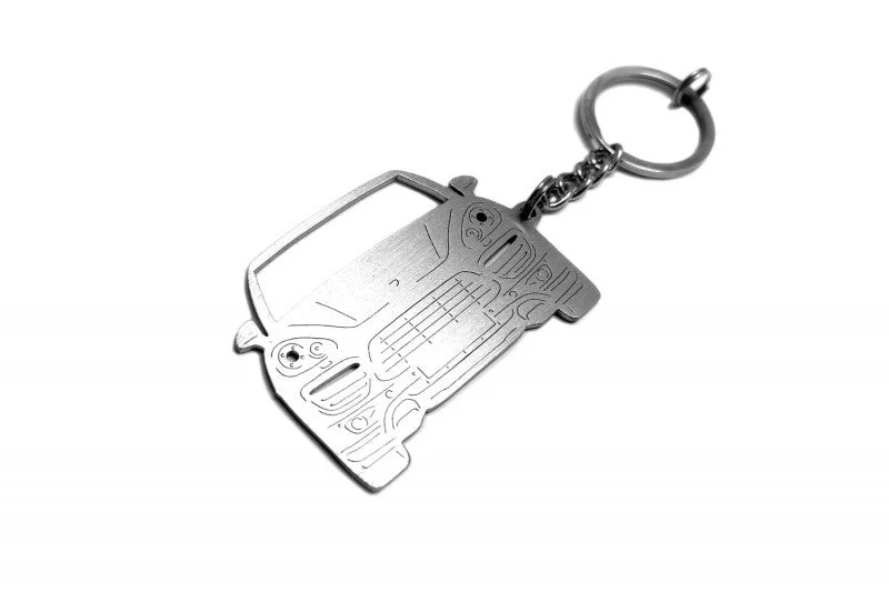 Car Keychain for Porsche Cayenne II (type FRONT) - Image 5