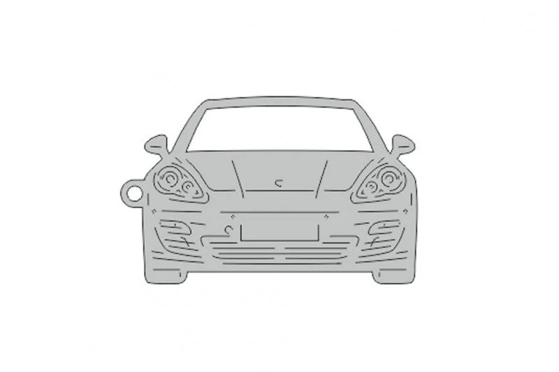Car Keychain for Porsche Panamera I (type FRONT)