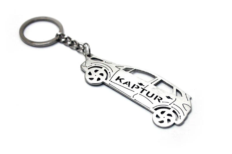 Car Keychain for Renault Captur (type STEEL)