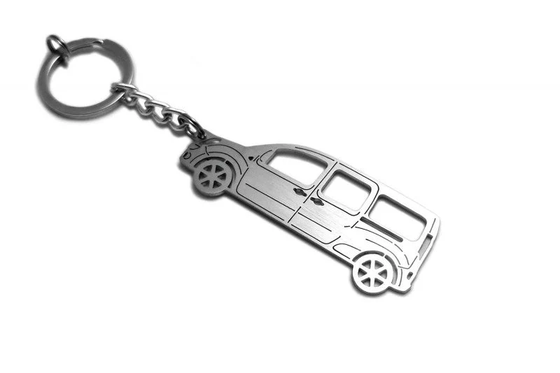 Car Keychain for Renault Kangoo II (type STEEL)
