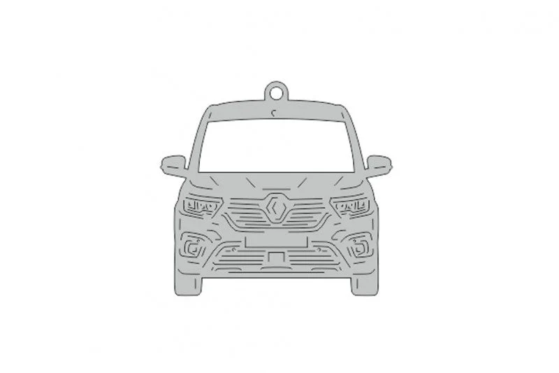 Car Keychain for Renault Kangoo III (type FRONT)