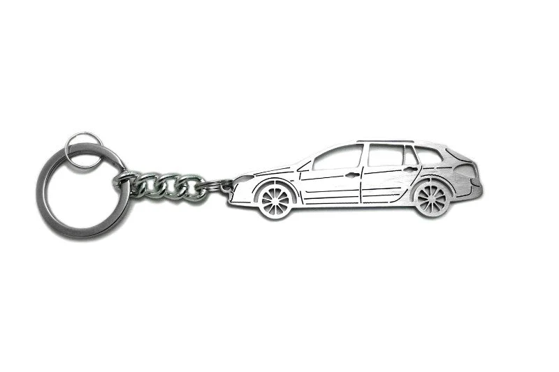 Car Keychain for Renault Laguna III Grandtour (type STEEL) - Image 4