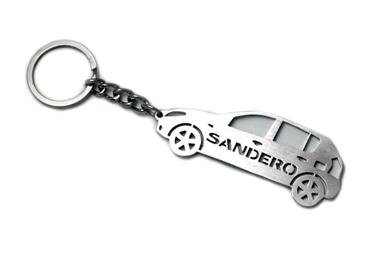 Car Keychain for Renault Sandero I (type STEEL) - Image 2