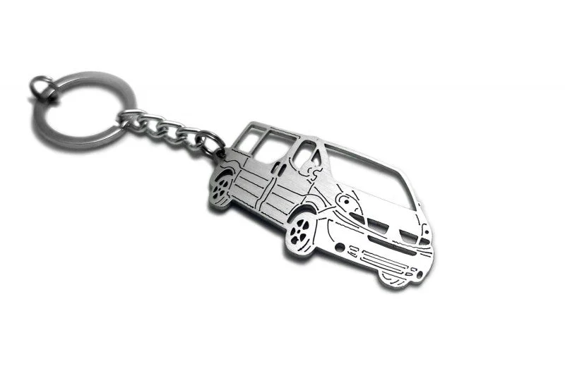 Car Keychain for Renault Trafic II (type 3D)