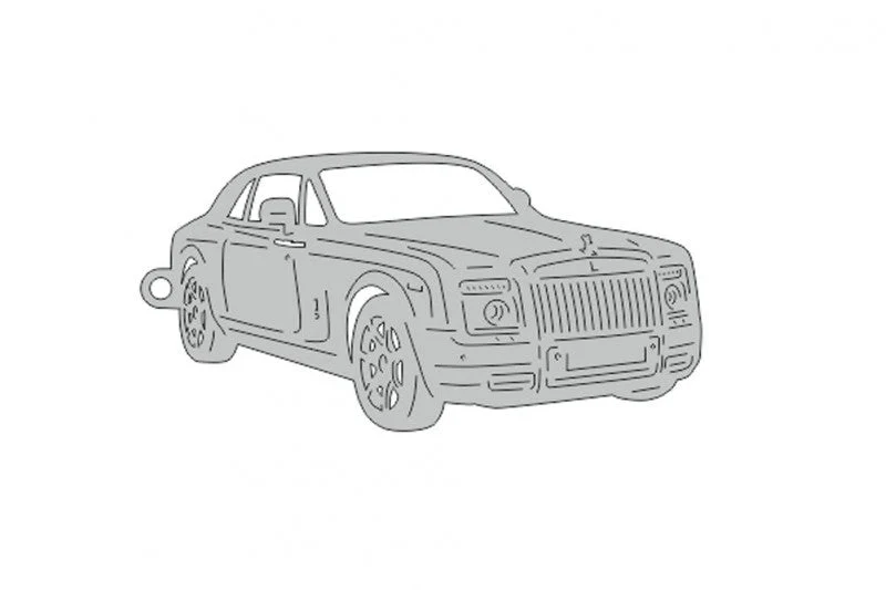 Car Keychain for Rolls-Royce Phantom Coupé (type 3D)