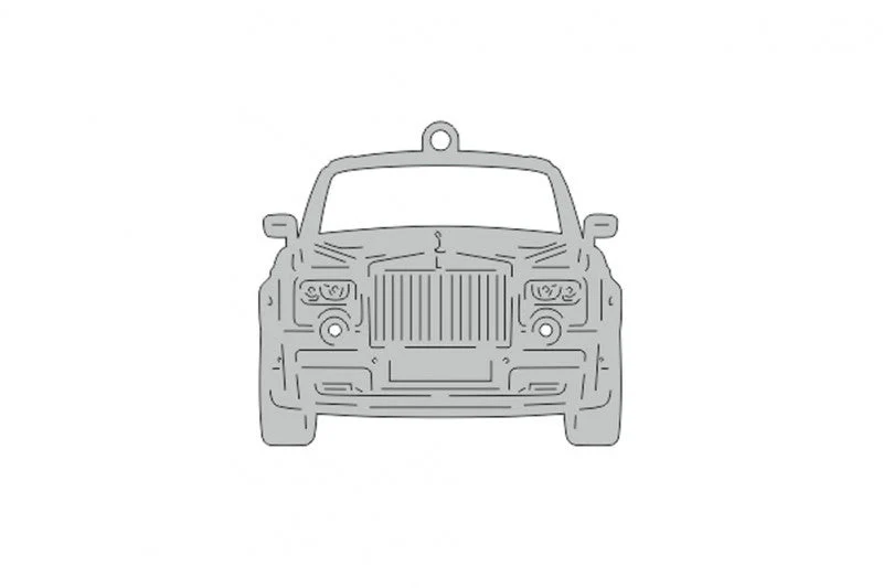 Car Keychain for Rolls-Royce Phantom VII (type FRONT)