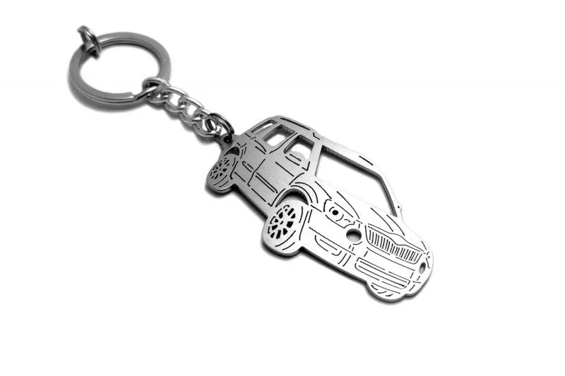 Car Keychain for Skoda Yeti (type 3D)