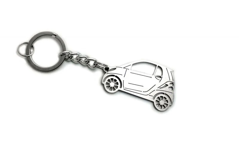 Car Keychain for Smart Fortwo II (type STEEL) - Image 4