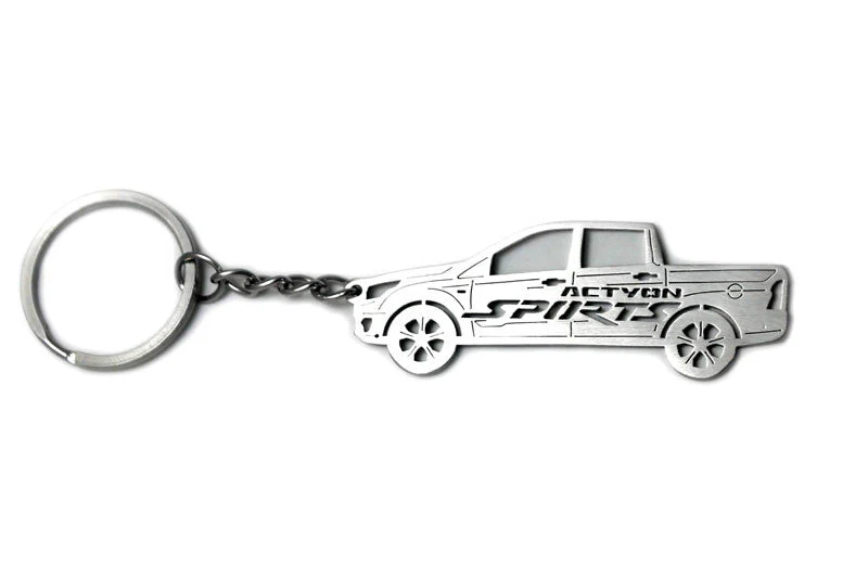 Car Keychain for SsangYong Actyon Sports (type STEEL) - Image 4