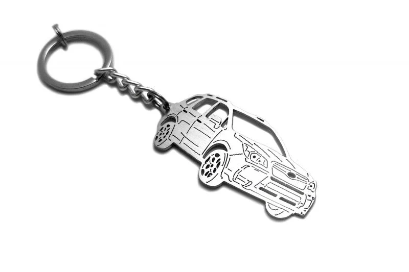 Car Keychain for Subaru Forester IV (type 3D) - Image 3