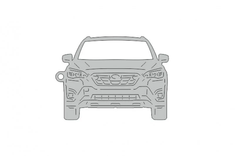 Car Keychain for Subaru XV II (type FRONT)